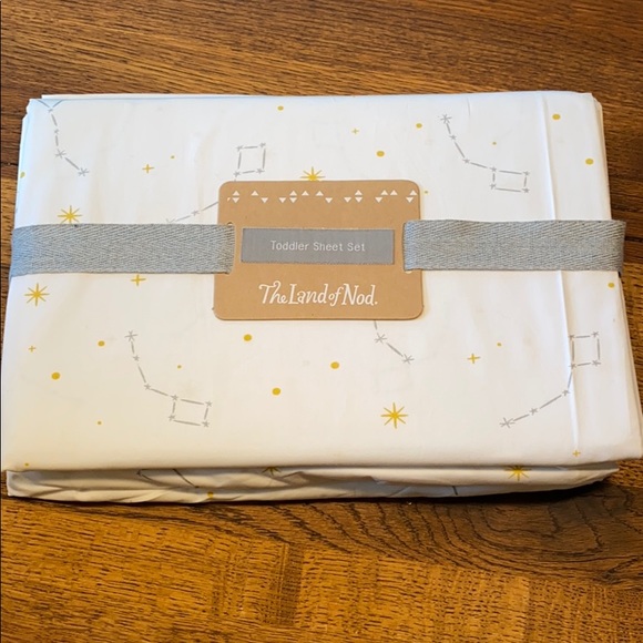 Land Of Nod Other - Land of Nod toddler-crib sheet set, 100% organic. Constellation design!